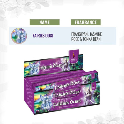 Soul Sticks - Fairies Dust Masala Incense Sticks (12)