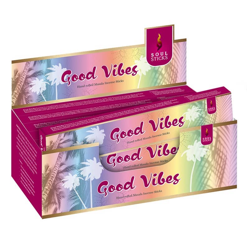 Soul Sticks - Good Vibes Masala Incense Sticks (12)