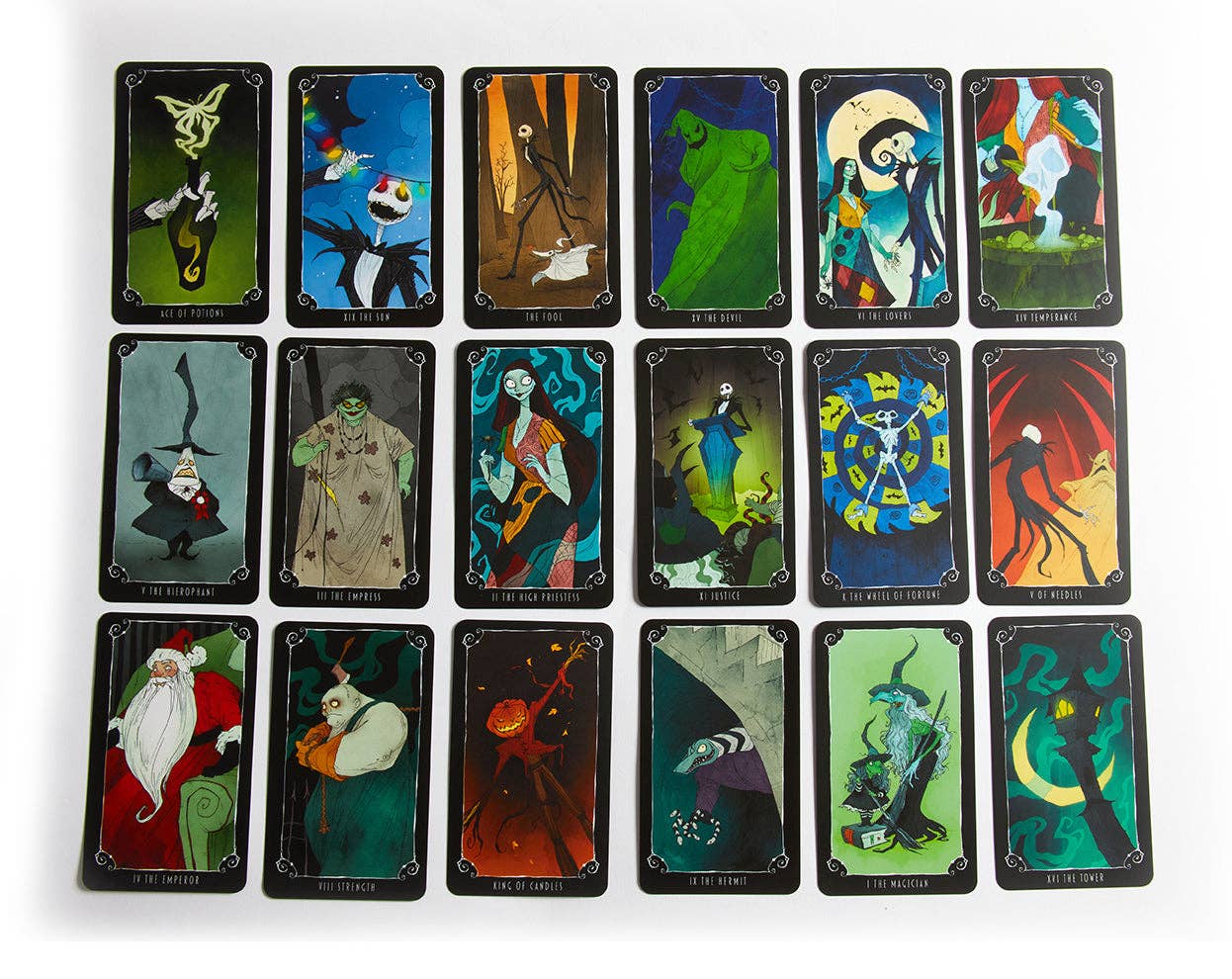 The Nightmare Before Christmas Tarot Deck & Guidebook