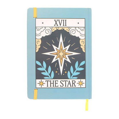 The Star Vintage Tarot Card A5 Notebook