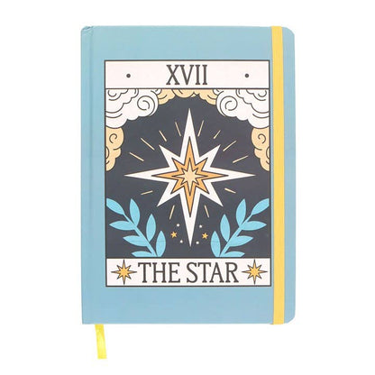 The Star Vintage Tarot Card A5 Notebook