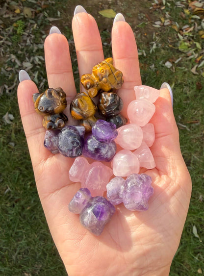 Crystal 1” Hello Kitty Cat Healing Energy