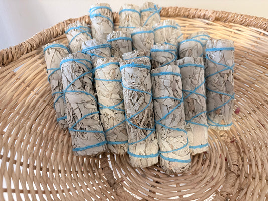 White sage smudge sticks