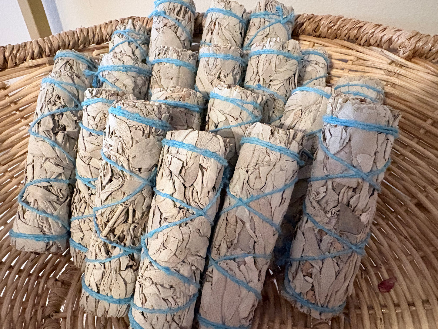 White sage smudge sticks