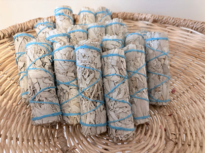 White sage smudge sticks