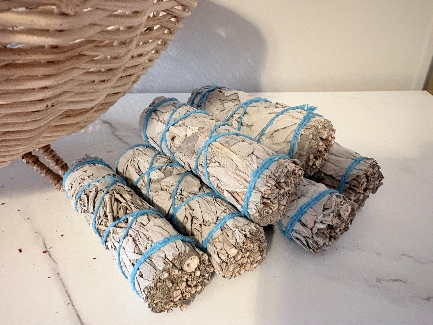 White sage smudge sticks