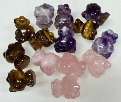 Crystal 1” Hello Kitty Cat Healing Energy