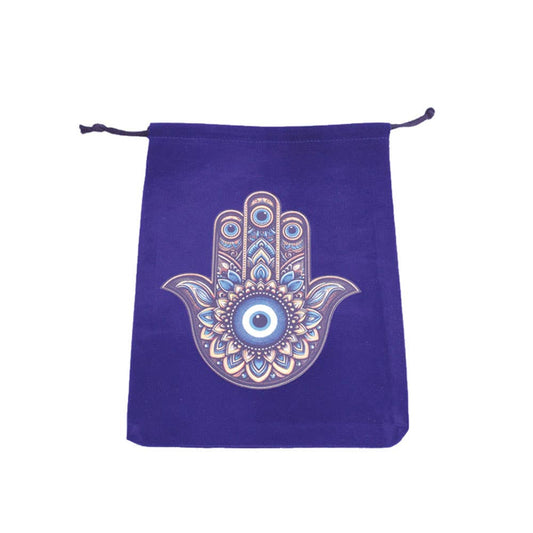 Sacred Palm Velvet Tarot Card Bag