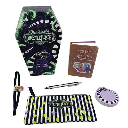 Beetlejuice Deluxe Gift Set: Collectible Coffin